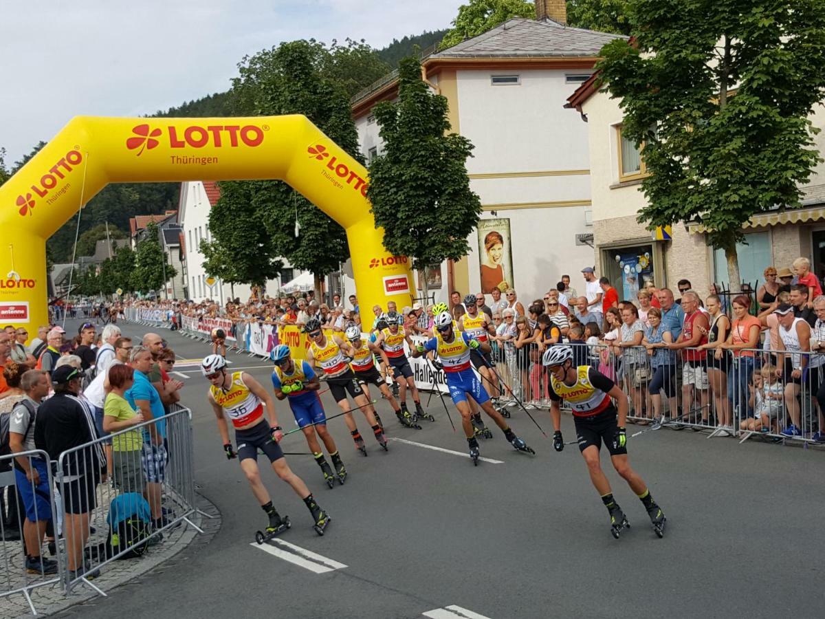 Ferienhaus Am Kirchberg Kurort Steinbach-Hallenberg Esterno foto